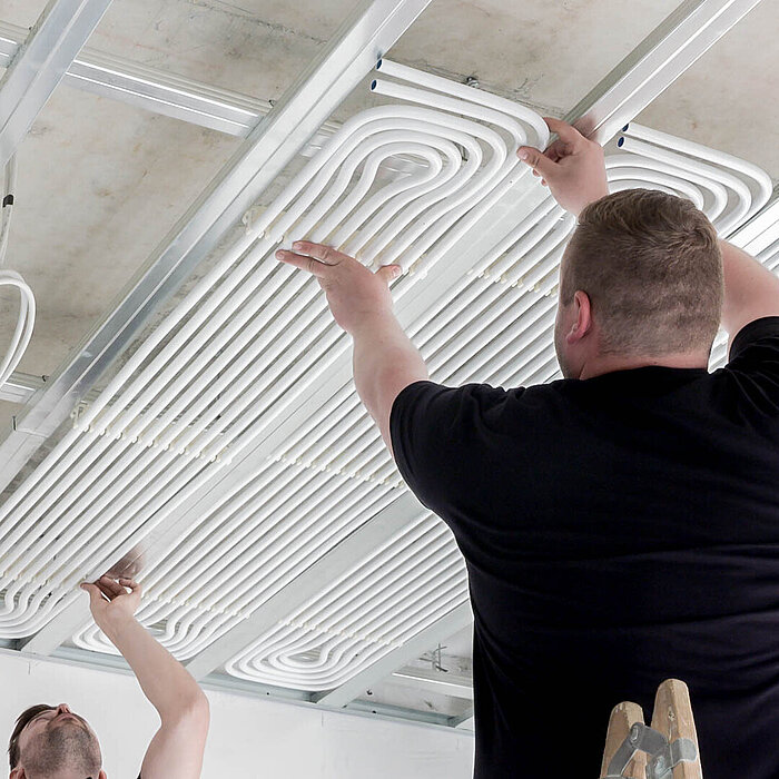 Uponor Deckenheizung