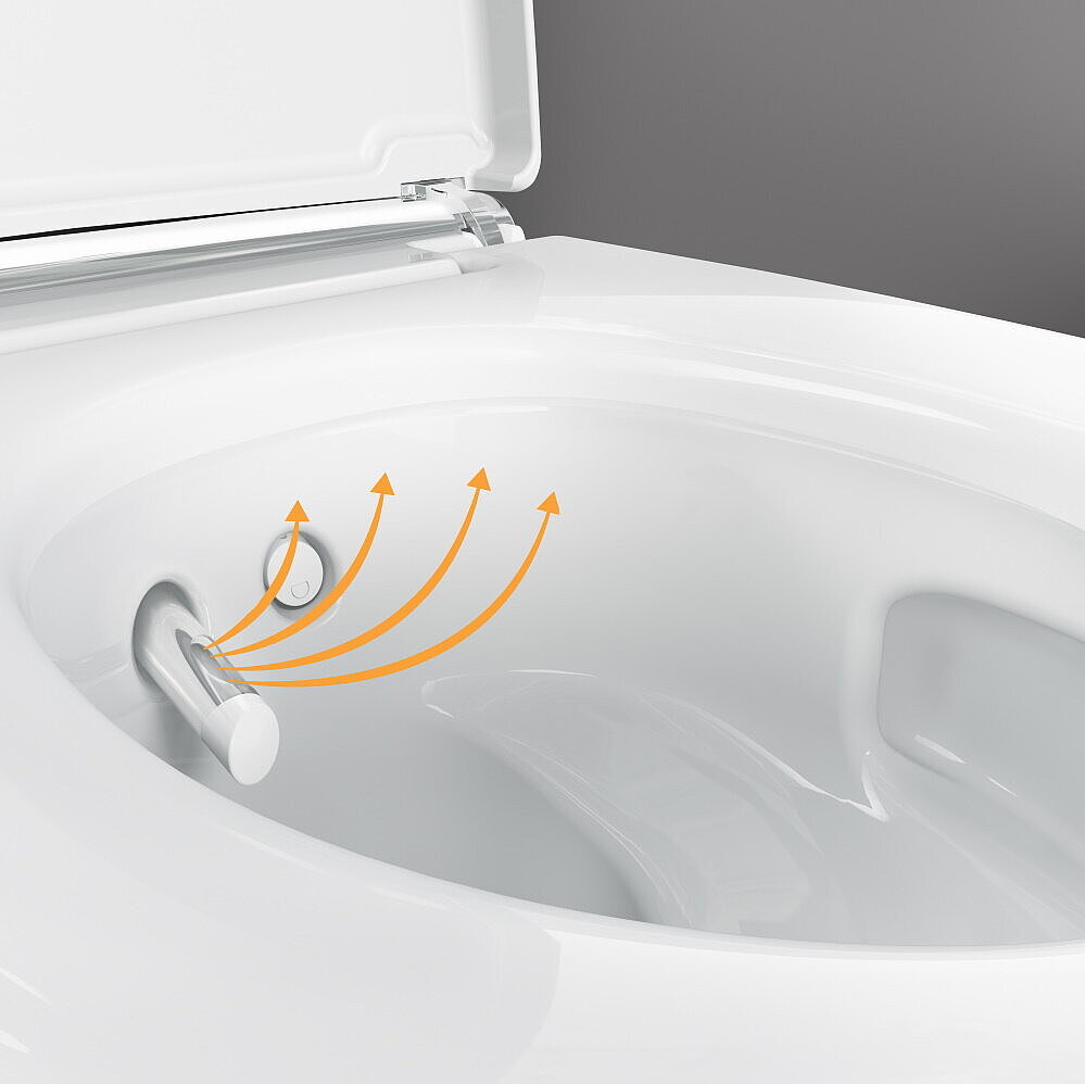 © Geberit Föhn im Dusch-WC