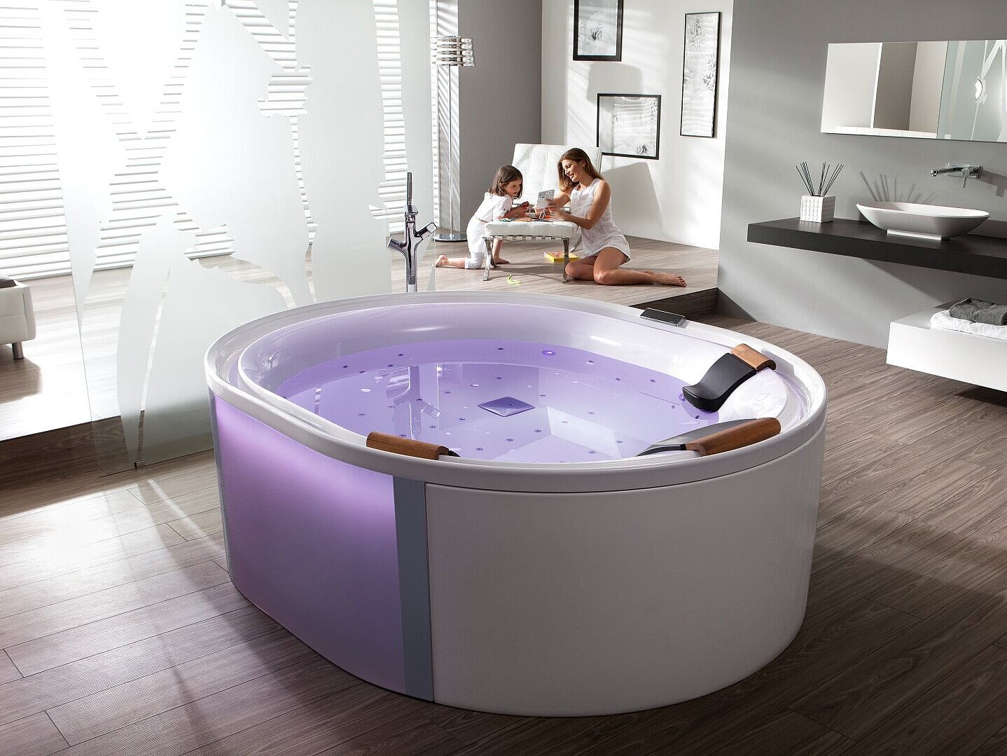 HOESCH ERGO Oval-Whirlpool