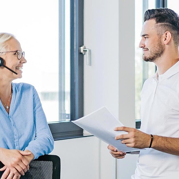 Innendienst-Mitarbeiter bei R+F