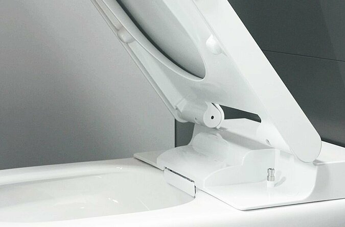 Optiline Smart A Dusch-WC: Abnahme des WC-Sitzes