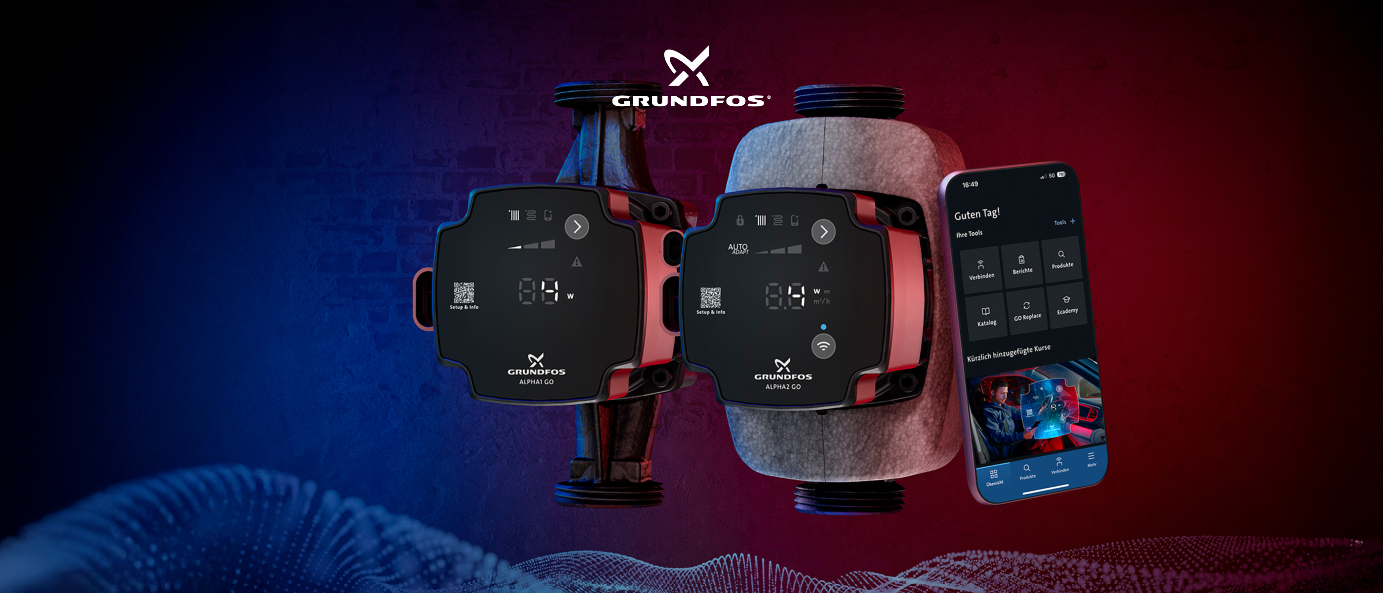Newsbanner Grundfos ALPHA GO