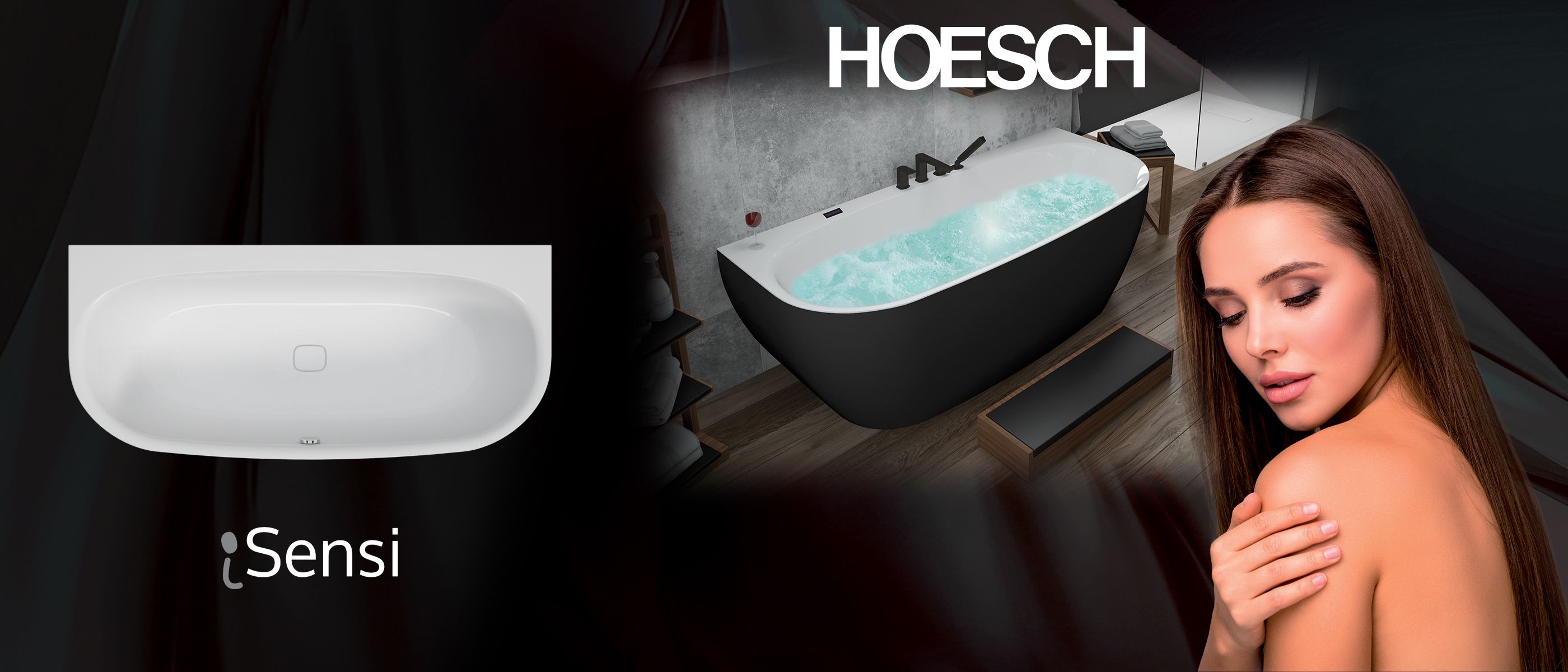 News-Banner HOESCH isensi-Badewanne aus Acryl