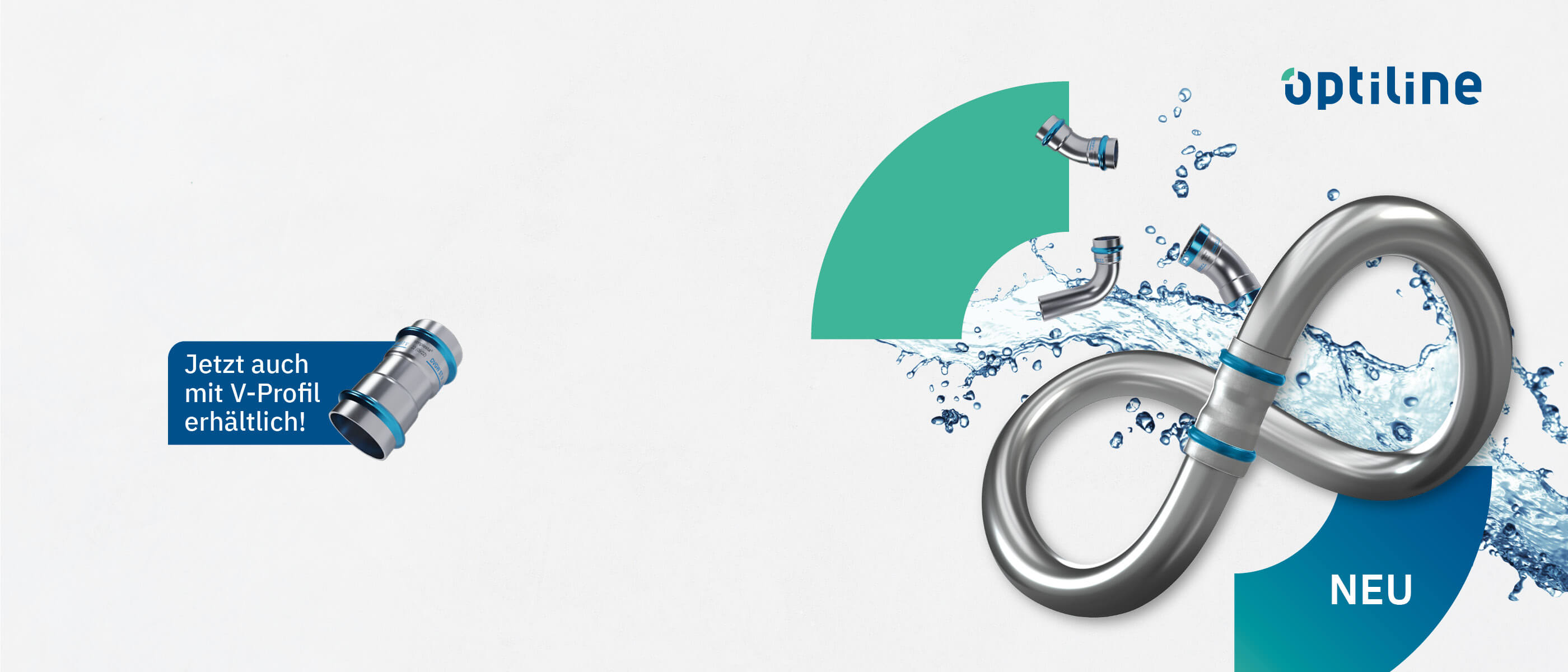 News Banner OptiSteel - jetzt auch mit V-Profil erhältlich