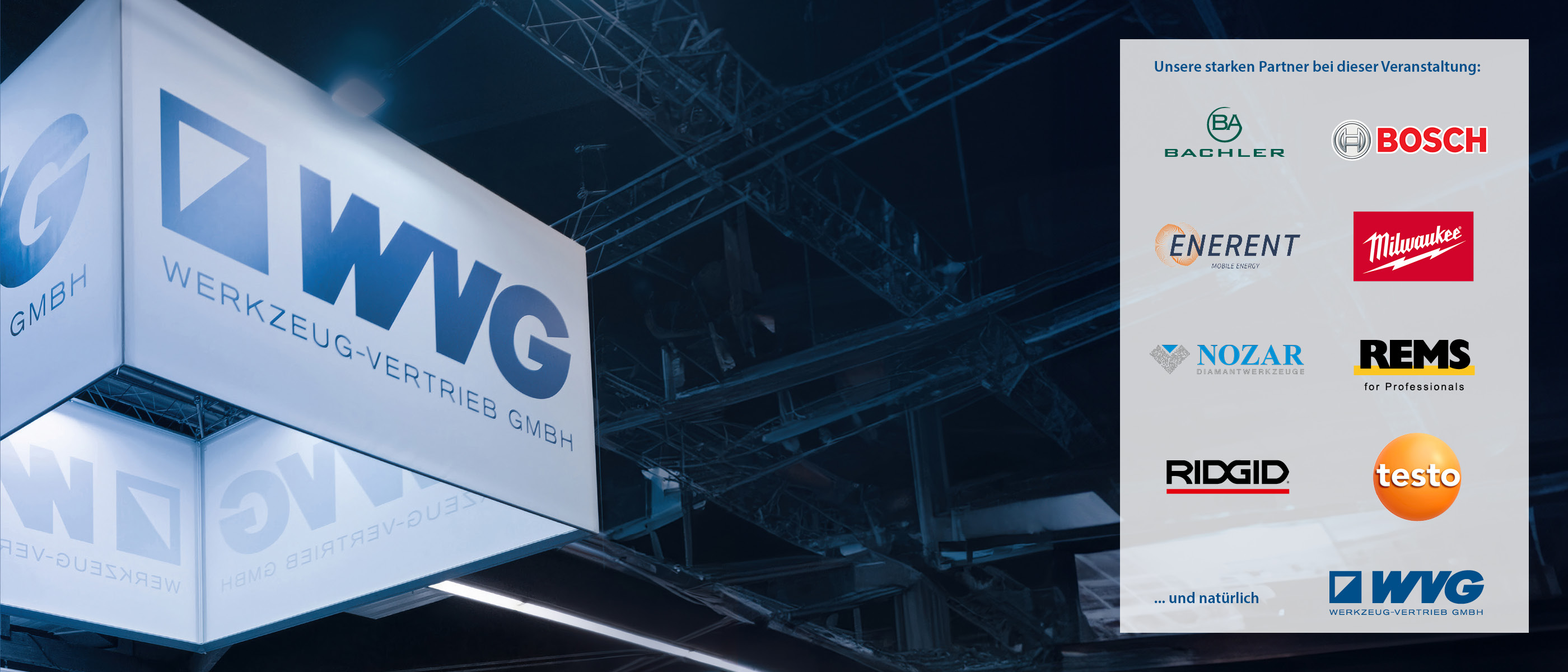 Newsbanner WVG und Partner auf der IFH/Intherm 2026