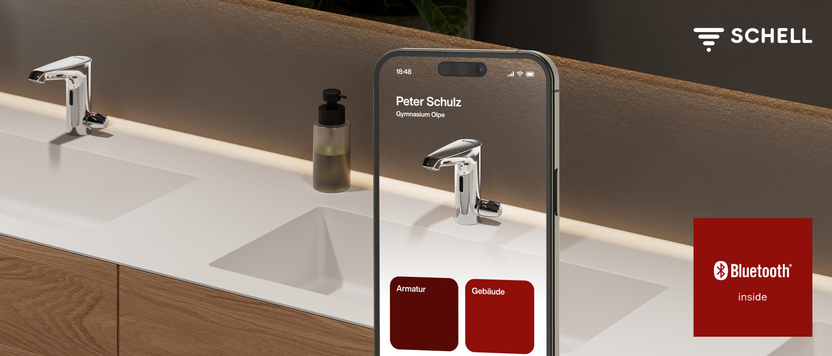 Newsbanner SCHELL E2 - neue Armaturengeneration