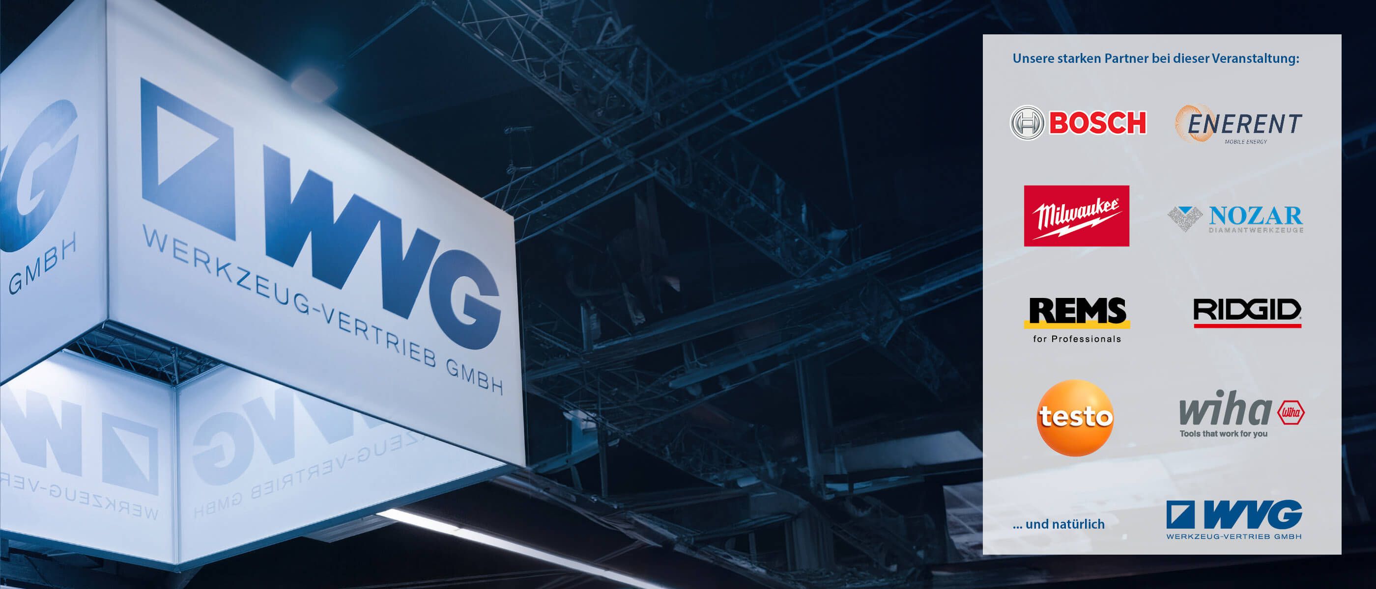 Newsbanner WVG und Partner auf der SHK+E 2026