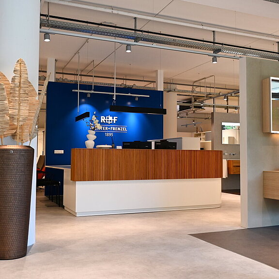 Richter+Frenzel BäderStore Saarbrücken Empfang