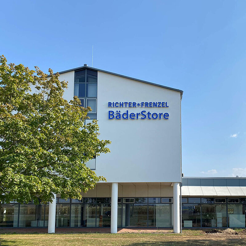 Richter+Frenzel BäderStore Erfurt Fichtenweg Fassade
