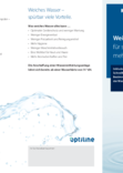 Weiches Wasser für spürbar mehr Komfort Weiches Wasser für spürbar mehr Komfort