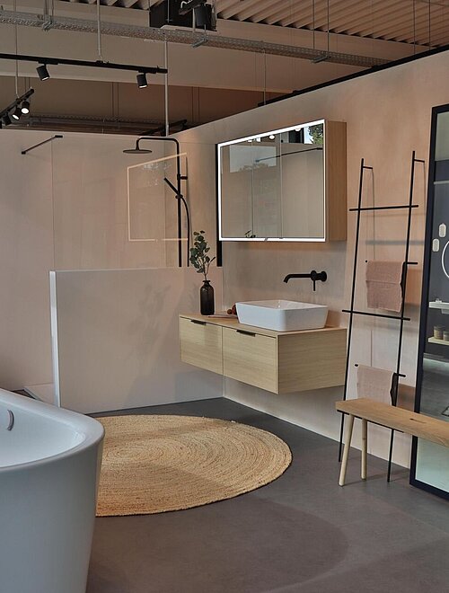 Richter+Frenzel BäderStore Düren, Badausstellung, Musterbad